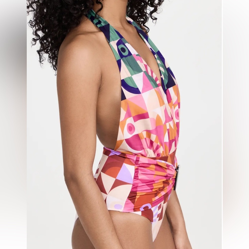 Farm Rio Ombre Graphic Toucans One-Piece Swimsuit, small, $228 - Picture 7 of 16